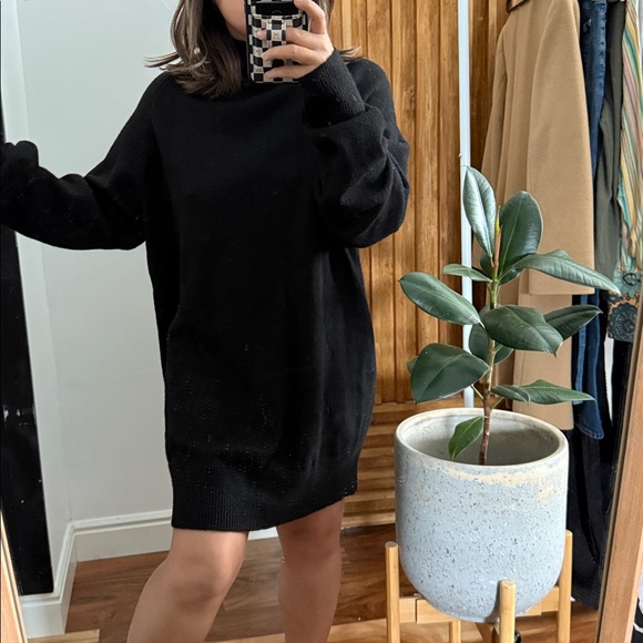 BOA Because of Alice Soft Brushed High Neck Jumper Dress. Size M NWT - Picture 8 of 9